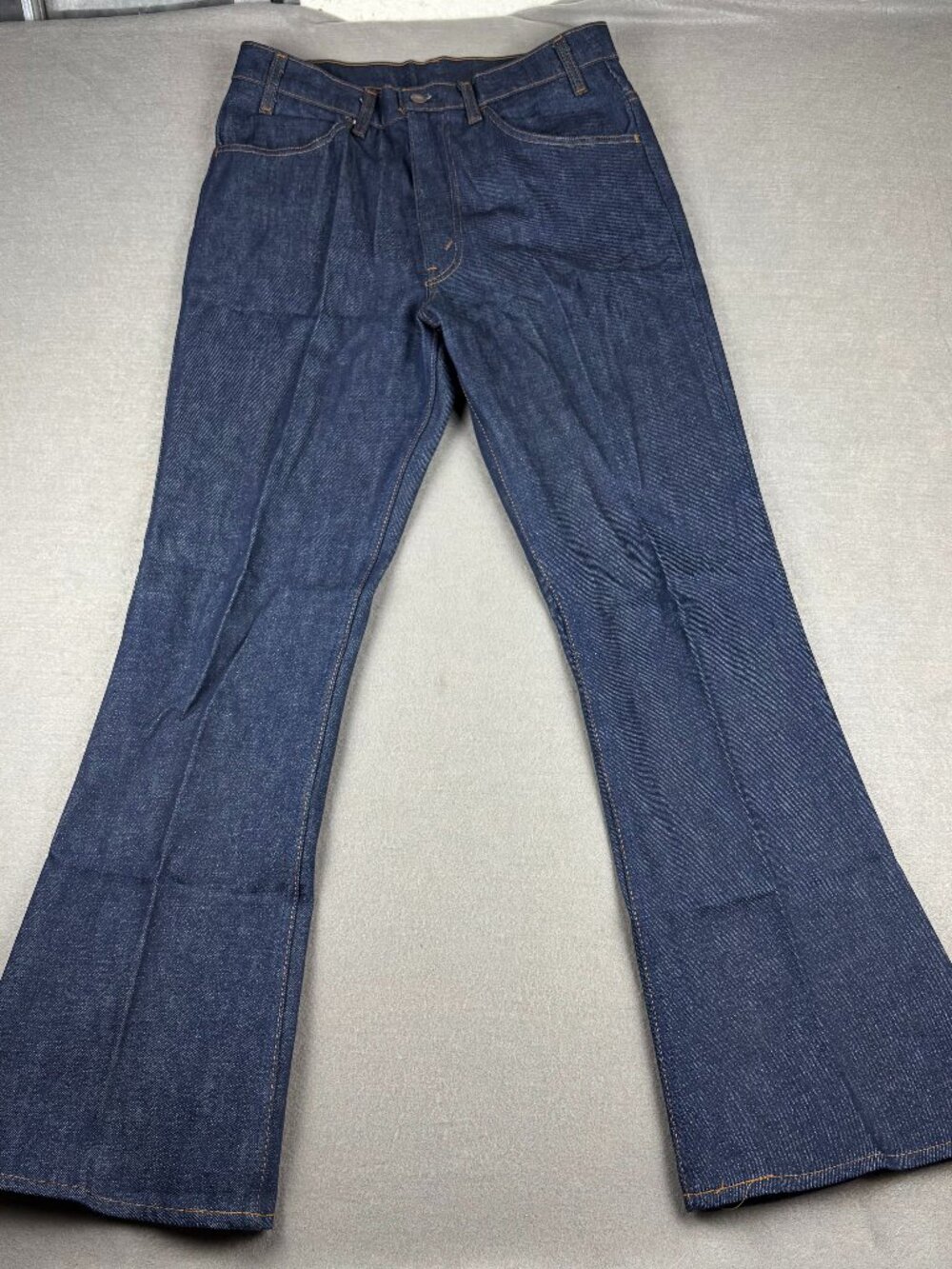 Vintage 1980 Levi’s 646 Orange Tab Bell Bottom Jeans W33 Dark Indigo